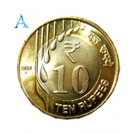 RARE 10 RUPEE (UNC) COIN