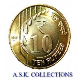 RARE 10 RUPEE (UNC) COIN YEAR 2019