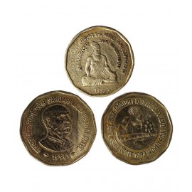 RARE 2 RUPEE 3 COINS FOR COLLECTION