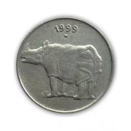 RARE 25 PAISE RINO (  4 COINS  )DIFFERENT YEARS