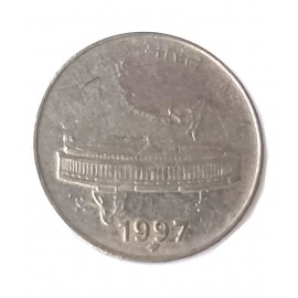 RARE 50 PAISE FERRIC STEEL (4 COINS ) DIFFIRENT YEARS FOR COLLECTION