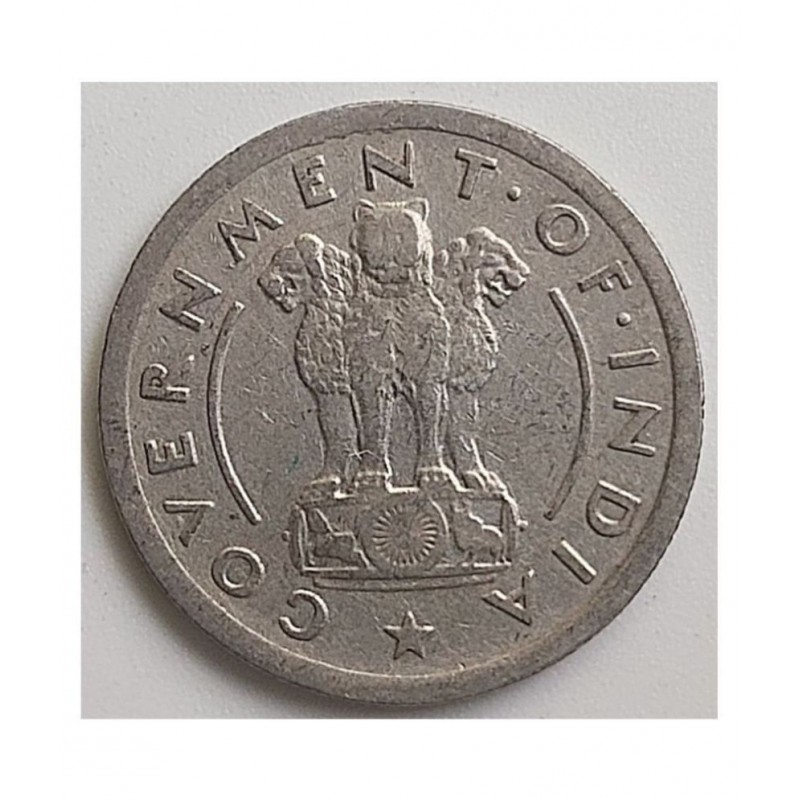 RARE OLD 1/2  HALF RUPEE COIN YEAR 1950