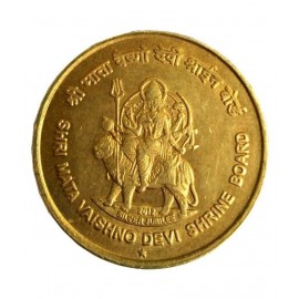 RERE 5 RUPEE MATA VISHNO DEVI COIN