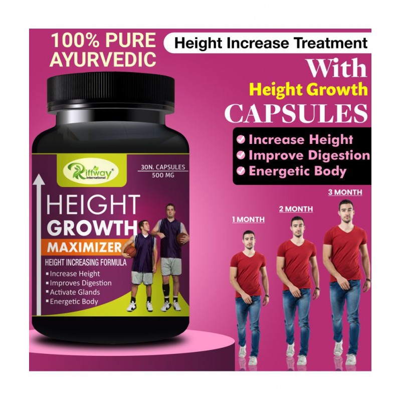 RIFFWAY Height Growth Capsule For to grow taller Capsule 30 gm Pack Of 1