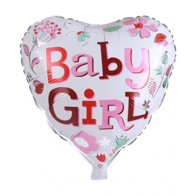 RTB Enterprises 5pcs 1st Birthday Balloons Baby Girl Pink Balloon Set Birthday for Party Decoration, Kids Birthday Decoration, Celebration - Pack of 1