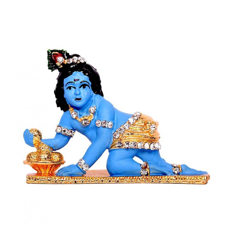 RUDRA DIVINE Krishna Brass Idol