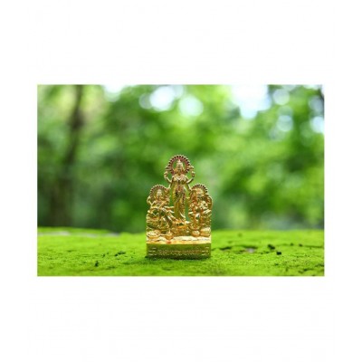 RUDRA DIVINE Lakshmi Ganesha Saraswati Brass Idol