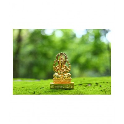 RUDRA DIVINE Lord Ganesha Brass Idol