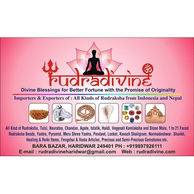 RUDRA DIVINE Pink Crystal Figurines - Pack of 1