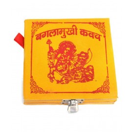 RUDRA DIVINE Shri Baglamukhi Yantra box | Complete puja set Kavach | Rudra Divine | Bagla Mukhi Pujan Poojan Box