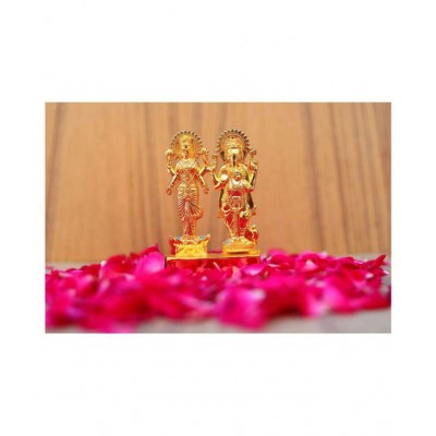RUDRA DIVINE Traditional Brass Ganesha Idol x cms Pack of 1