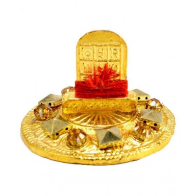 RUDRADIVINE Brass Gold Plated Shri Brihaspati Yantra