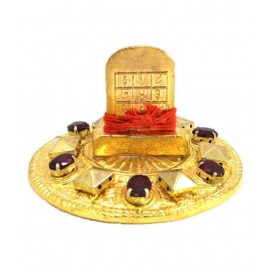 RUDRADIVINE Brass Gold Plated Sri Surya Dev Energized Yantra