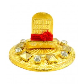 RUDRADIVINE Gold Plated Shukra Yantra Venus Planet Vastu (2x3-inch)