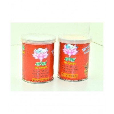 RUDRADIVINE Kumkum Roli Dark Red Kumkum Powder Roli for Tilak and Pooja(2 Pack of 30 gm Each)