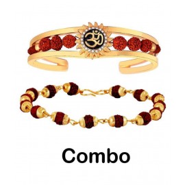 RUDRAKSHA BRACELET COMBO PACK OF 2 RUDRAKSHA BRACELET Original