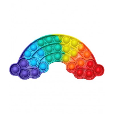 Rainbow & fOOT popit combo pack of 2 popit For Girls And Boys Best Fidgets Puppets Toys Finger Popping Toys For Kids Pop Up Pop Sound Toys Popit Game Fidget Set Best Novelty Gifts  (Multicolor)