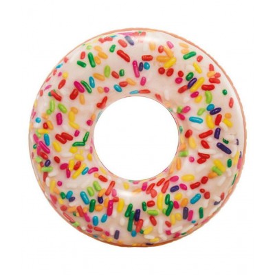 Rainbow Sprinkle Inflatable Donut Tube / Ring (SIZE: 45") for Adults & KIDS