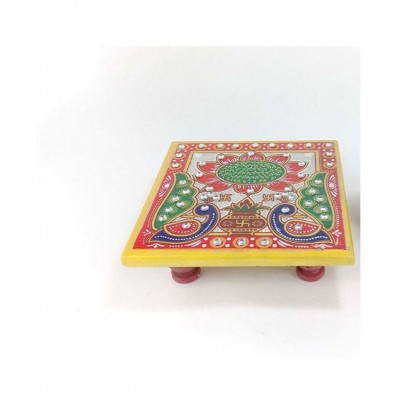 Rajasthani Marble meenakari design religious chowki