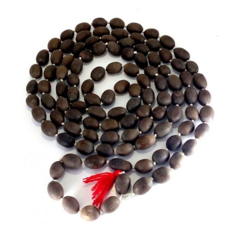 Ram Ratan Kendra Kamal Gatta Lotus Seeds Prayer Rosary Japamala (10 mm) (108+1)