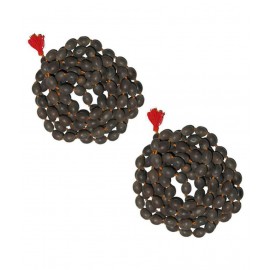 Ratnatraya Energized Set of two Original 108 Lotus Seeds Kamal Gatta Mala For Japa , Laxmi Pooja and Wearing 33 inch