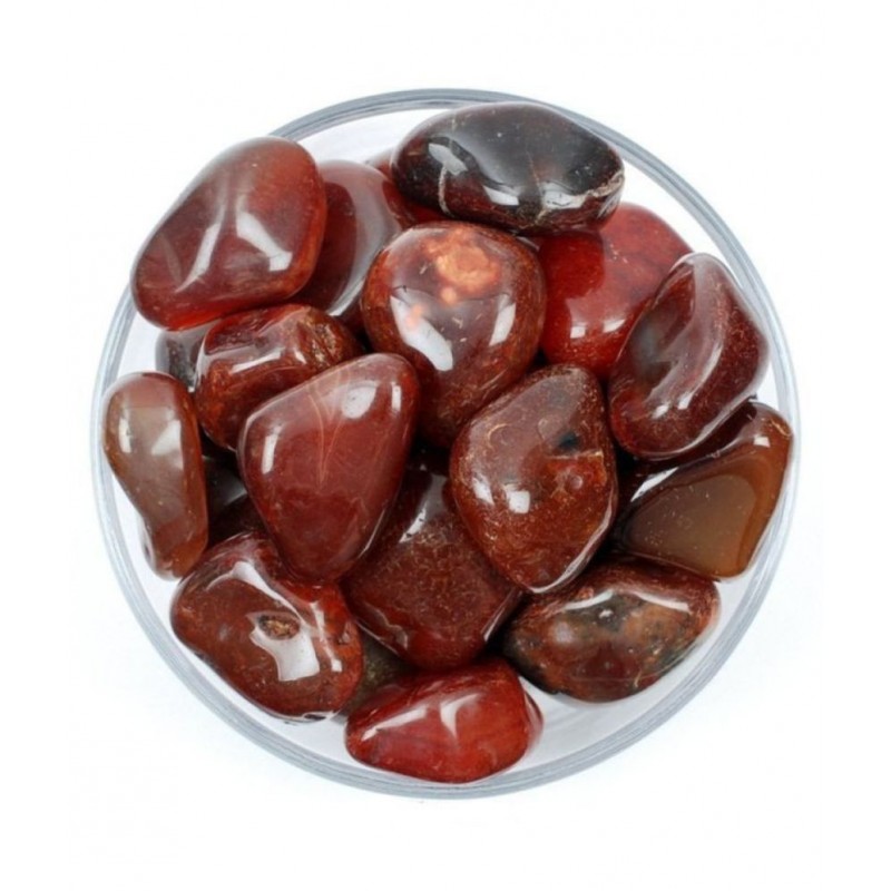 Red Agate Tumbled Stone