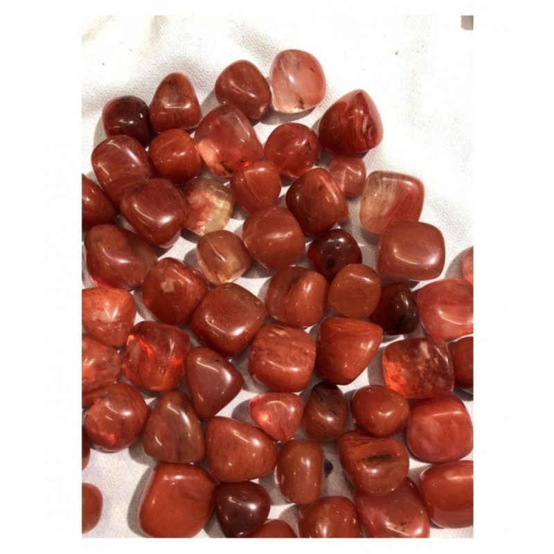 Red Carnelian Natural Agate Tumble Stone