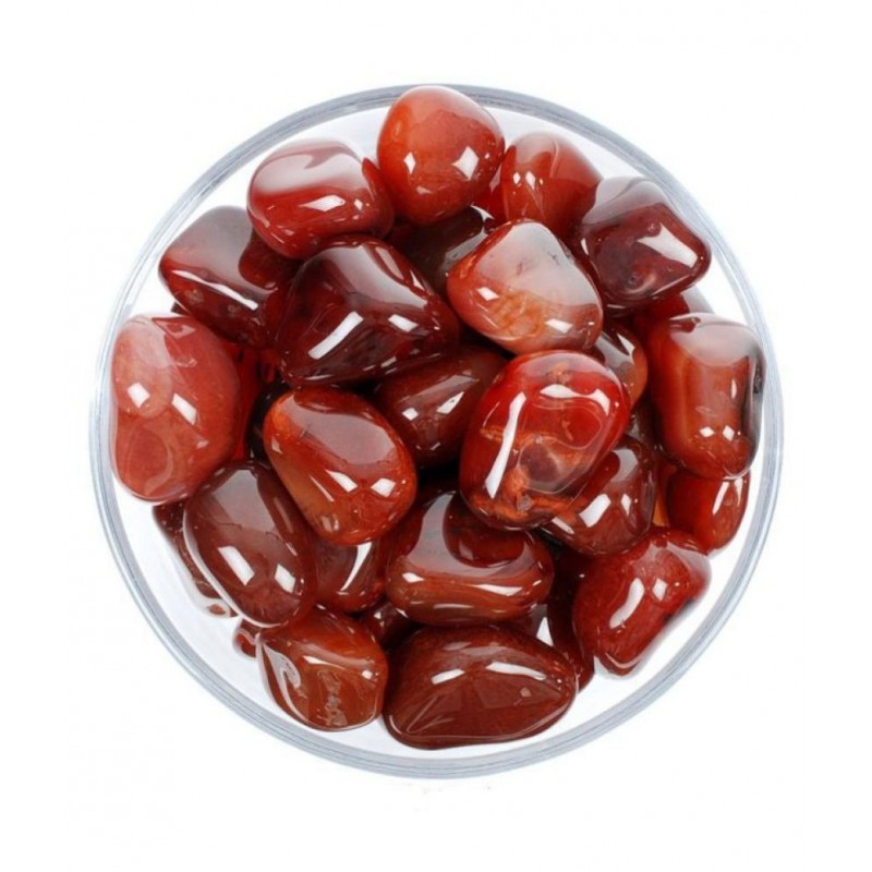 Red Carnelian Natural Agate Tumbled Stone