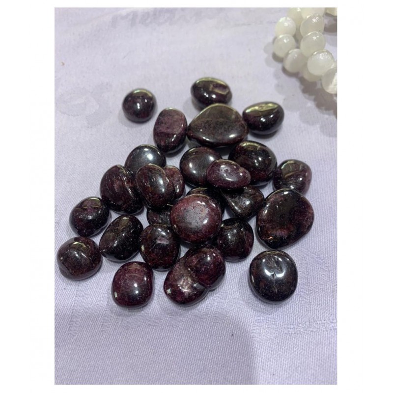 Red Garnet Natural Agate Tumble Stone ( 100 G )