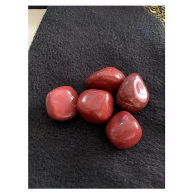 Red Jasper Natural Agate Tumble Stone