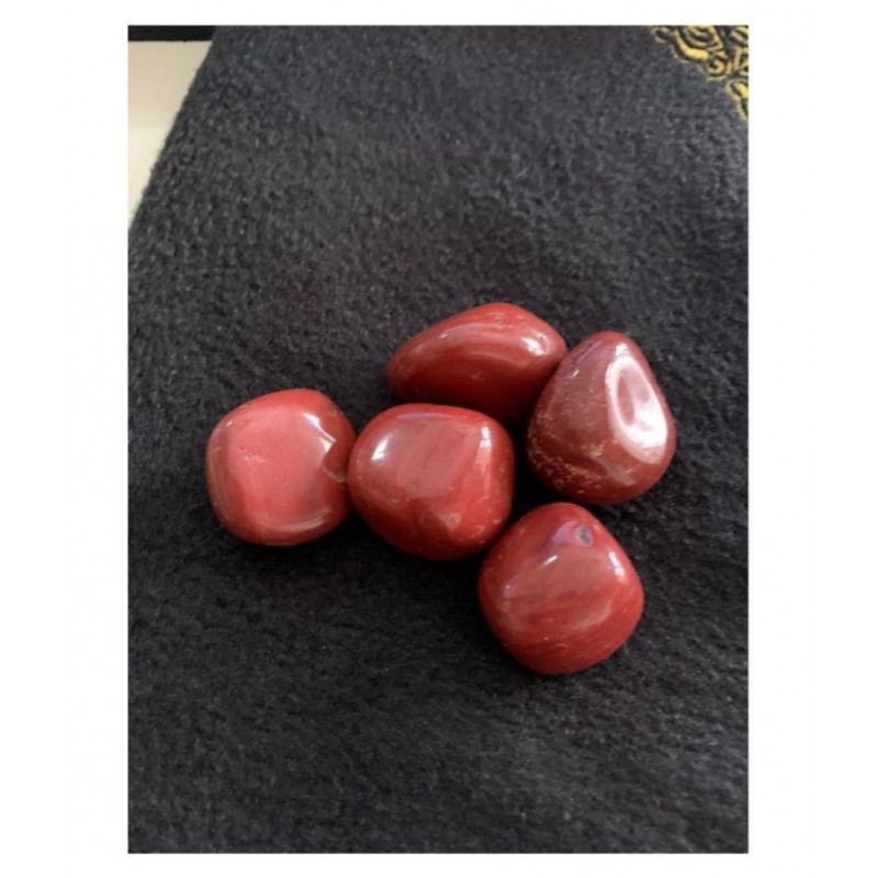 Red Jasper Natural Agate Tumble Stone