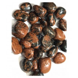 Red Mahagoni Obsidian Natural Agate Tumble Stone