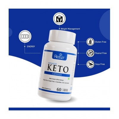 Reduzr Weight loss Keto Guru Capsule Fat Burner Tablet 60 no.s Natural Single Pack