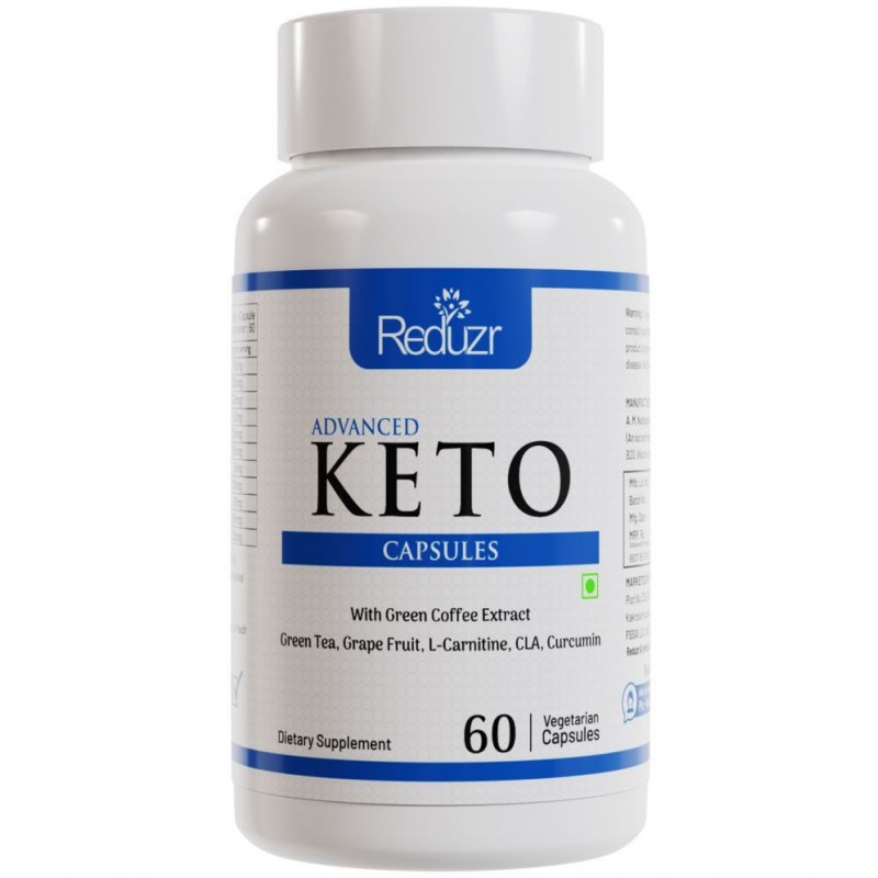 Reduzr Weight loss Keto Guru Capsule Fat Burner Tablet 60 no.s Natural Single Pack