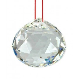 Religious Kart White Crystal Ball Crystal Vastu Products