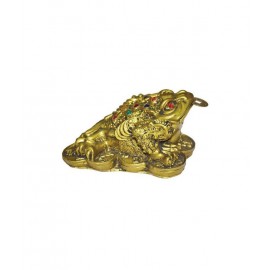 Religious kart Polyresin Frog