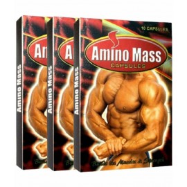 Rikhi Amino Mass 10 no.s Weight Gainer Tablets Pack of 3