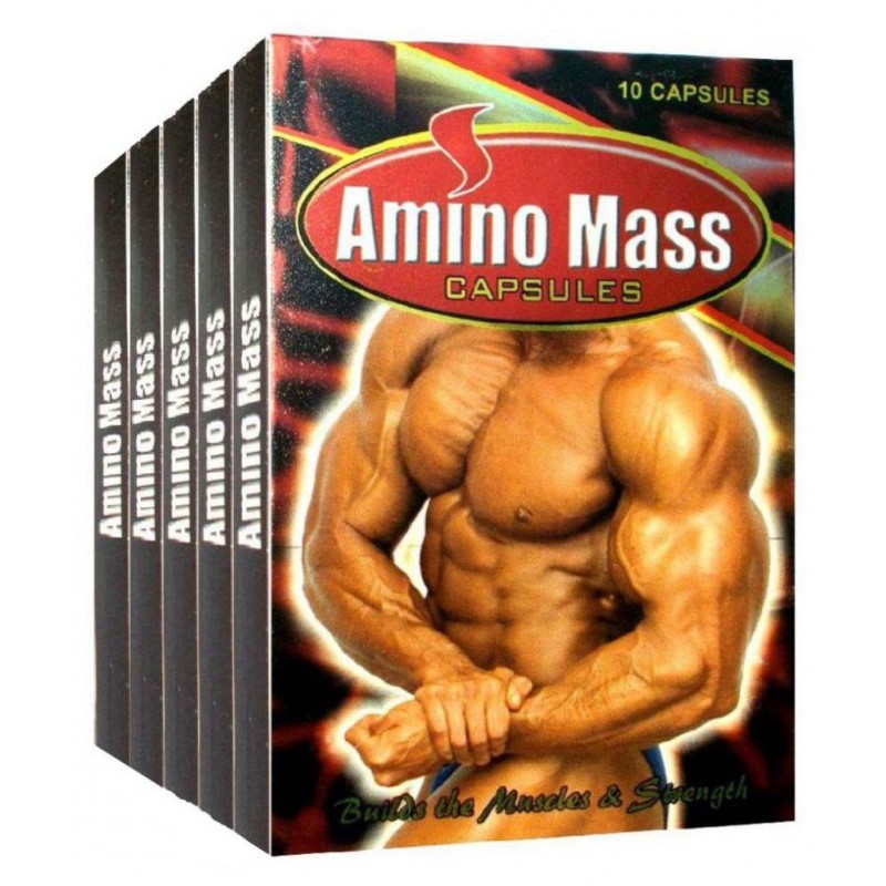 Rikhi Amino Mass Weight Gainer Capsule 10 no.s Pack Of 10