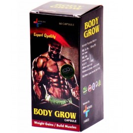 Rikhi Body Grow Capsule 60 no.s Unflavoured Pack of 2