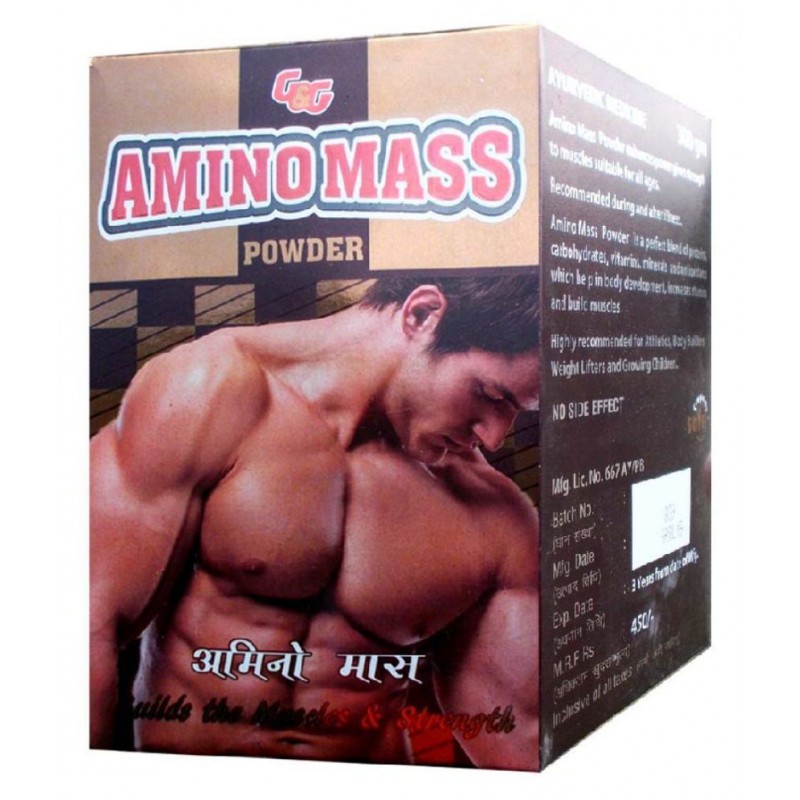Rikhi G&G Amino Mass Powder 300 gm Unflavoured