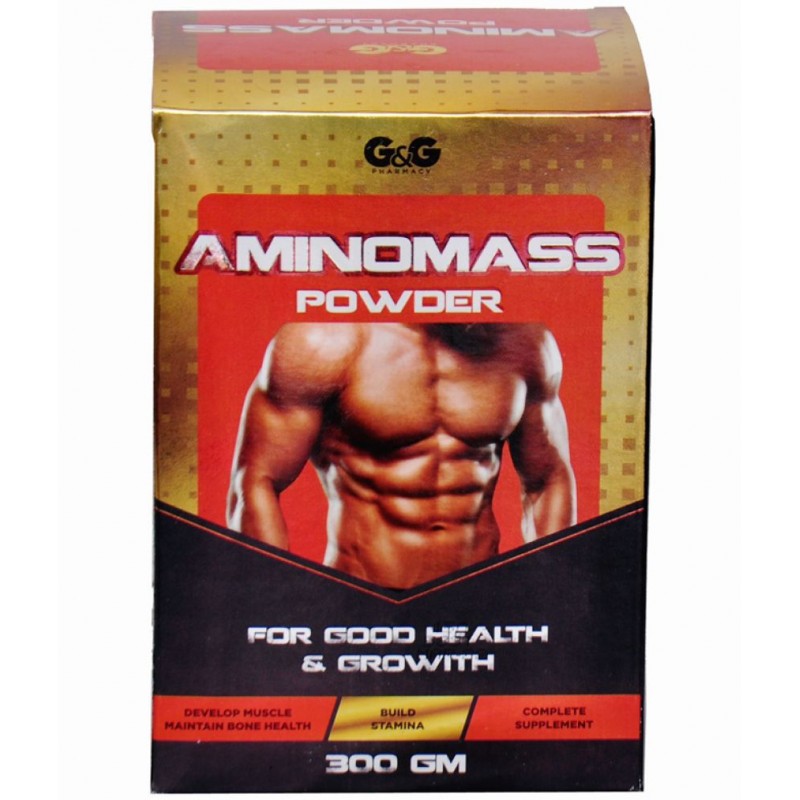 Rikhi G&G Amino Mass Powder 300 gm Unflavoured Single Pack