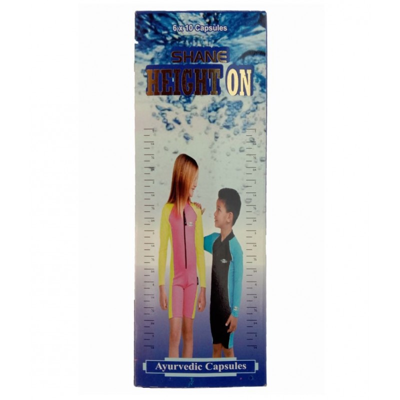 Rikhi Shane Height On Ayurvedic Capsule 60 no.s Pack Of 2