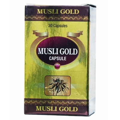 Rikhi Surjichem Musli Gold Capsule 30 no.s Pack Of 1