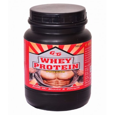 Rikhi Whey Protein (Builds Muscles & Strength) Powder 500 gm