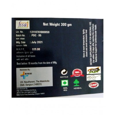 Rikhi Whey Protein Extra Powder 300 gm Chocolate