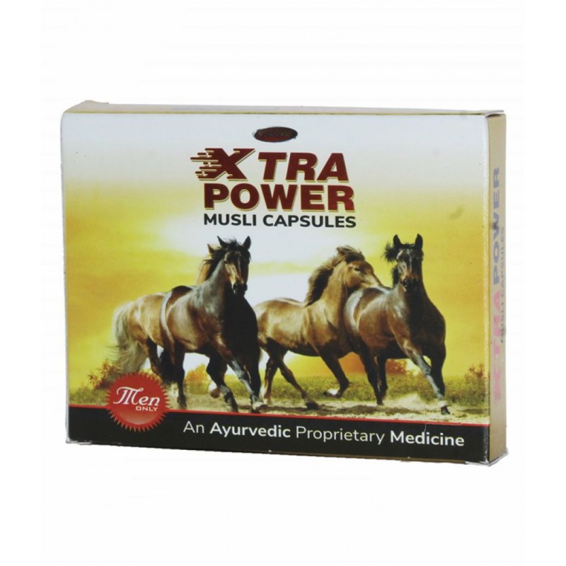 Rikhi Xtra Power Musli Capsule 10 no.s Pack Of 10 Rikhi Xtra Power Musli Capsule 10 no.s Pack Of 10