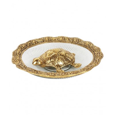 Rishan Lifestyle Gold Aluminium Handicraft Showpiece - Pack of 1