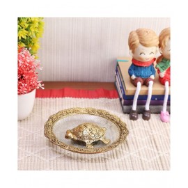 Rishan Lifestyle Gold Aluminium Handicraft Showpiece - Pack of 1