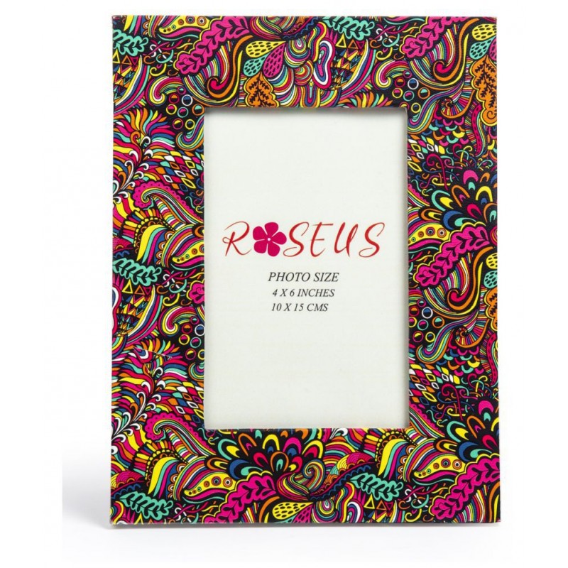 Roseus Leather Multicolour Single Photo Frame - Pack of 1