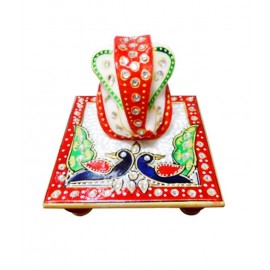 Royal Handicraft Divine Chowki Ganesha